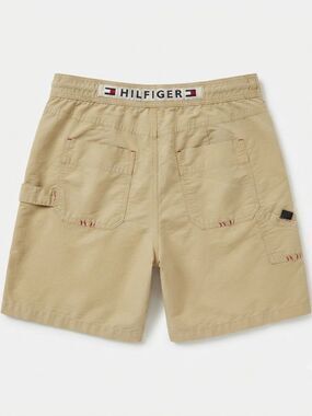 Tommy Hilfiger Mustard Color Retro Logo Swim Trunk Mens Size Large